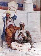 unknow artist Arab or Arabic people and life. Orientalism oil paintings  276 oil on canvas